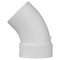 Charlotte Pipe And Foundry Charlotte Pipe Schedule 40 1-1/4 in. Hub X 1-1/4 in. D Spigot PVC Street Elbow 1 pk PVC003230600 - alternate 3